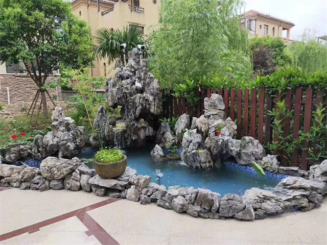 清江浦别墅庭院景观设计图片